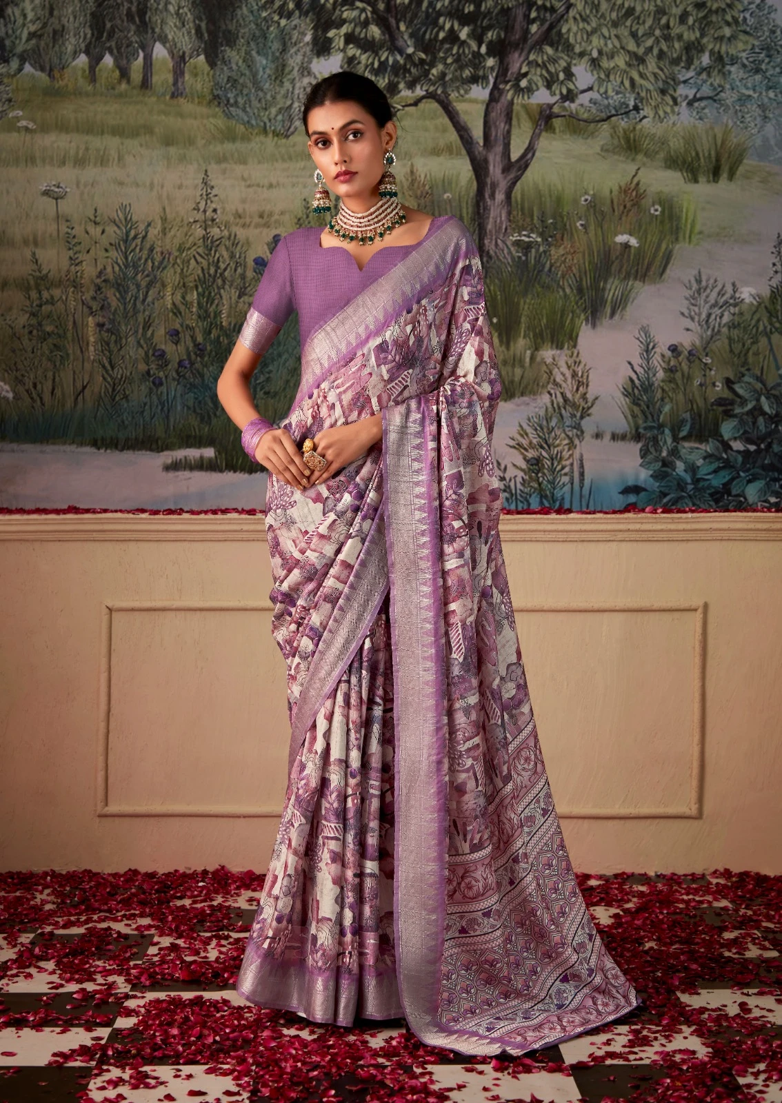 Rajpath Simoni Silk Tusser Silk Wholesale Fancy Sarees Catalog — Wholesale Sarees, MPA wholesale from Surat - Gallery Image 6